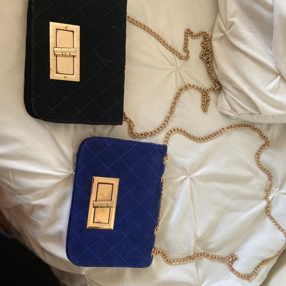 Black and navy blue purse sold together ! - Picture 3 of 3
